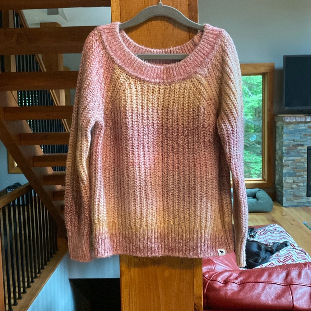 Abercrombie Kids Pink Knit Sweater size 7/8